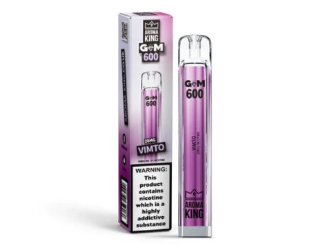 Aroma King Gem 700 puffs 0mg (bez nikotyny) - Vimto